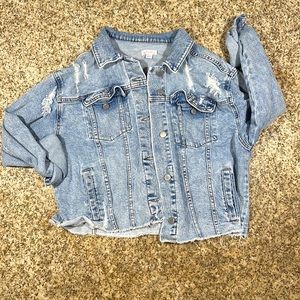 Oversized Jean Jacket